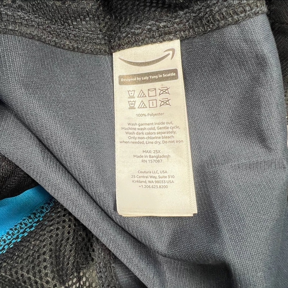 Amazon flex reflective safety vest employee Zip up XS/S NEW Open Package - Picture 3 of 3